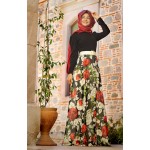 Pınar Şems - Gül Desenli Elbise